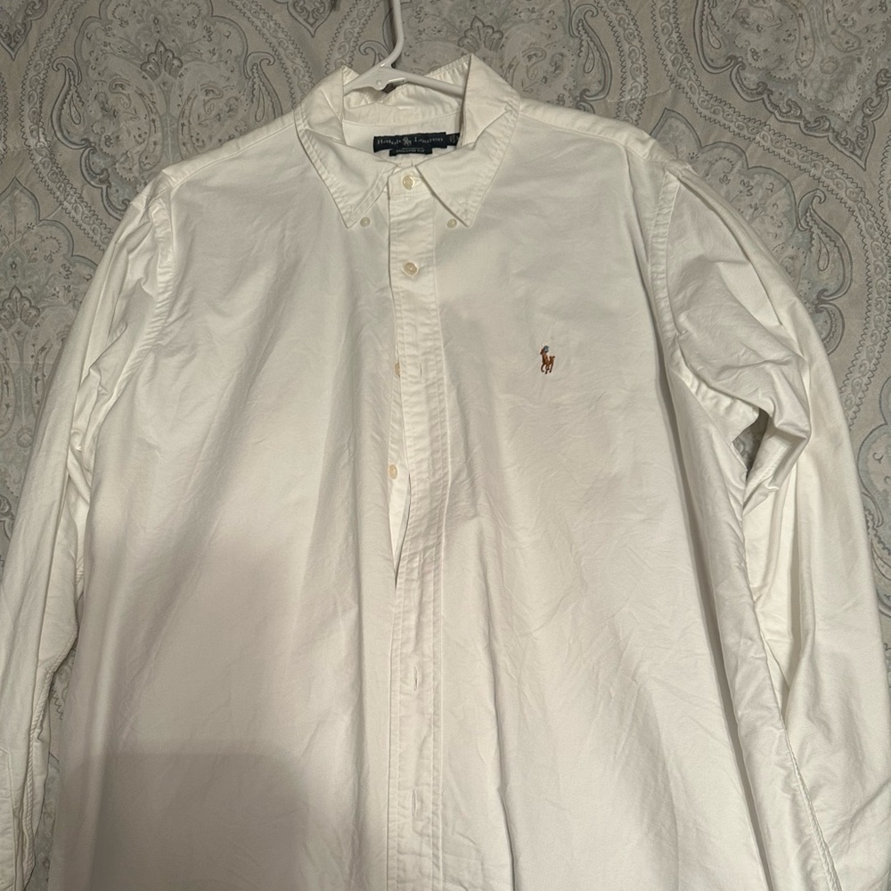 Ralph Lauren Men’s Button Up, Custom Fit, XL